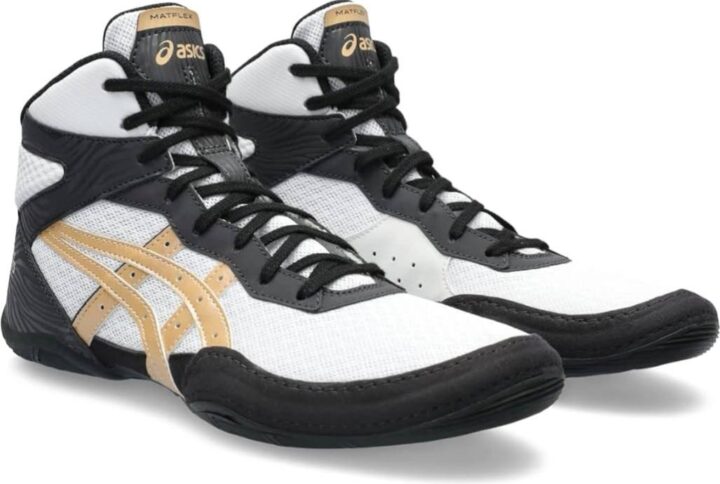 Борцовки Asics Matflex 7 Белый/Золотой - Fightshop