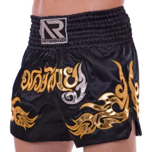 Шорты Для Тайского Бокса И Кикбоксинга Another Boxer Черный - Fightshop