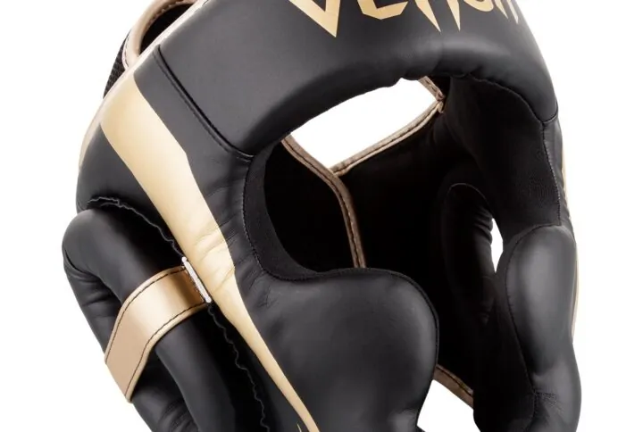Casca Box Venum Elite Negru/Auriu - Fightshop