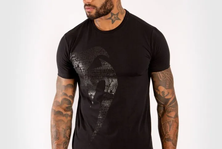 Tricou Venum Giant Negru XS-XL - Fightshop