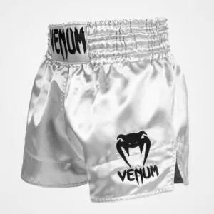 Шорты Для Тайского Бокса И Кикбоксинга Venum Classic Серебряный XS-XXL - Fightshop