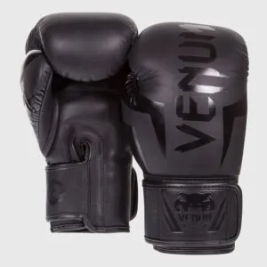 Manusi Box Venum Elite Negru 8-14 OZ - Fightshop