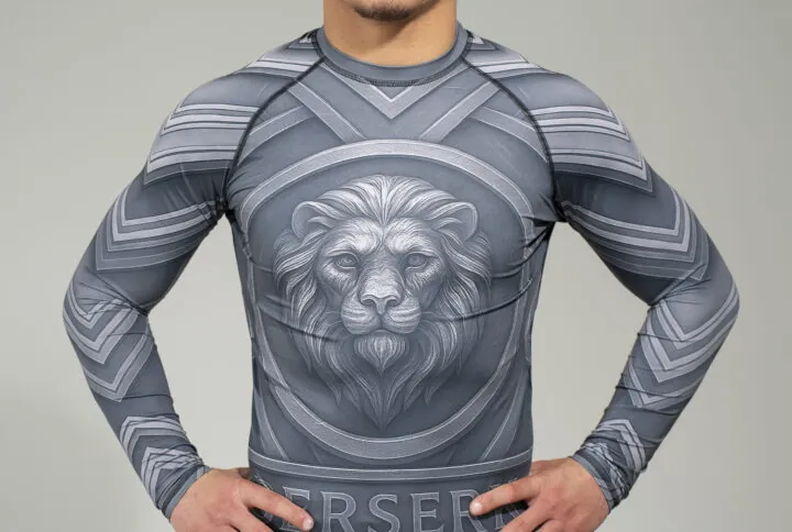 Rashguard Berserk Lion Adult XS-XXL - Fightshop