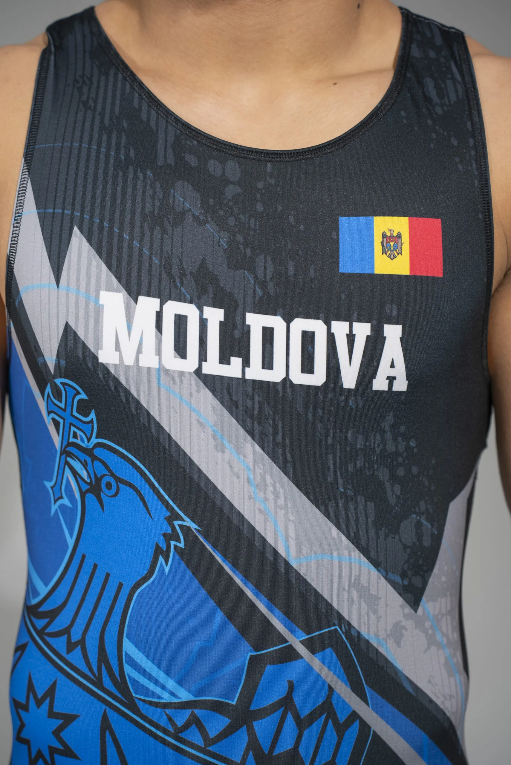 Dres-Lupte-Adulti Albastru_14