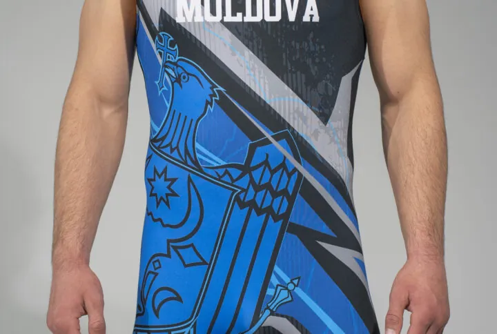 Dres Lupte Berserk Eagle Adult Albastru XS-XXL - Fightshop