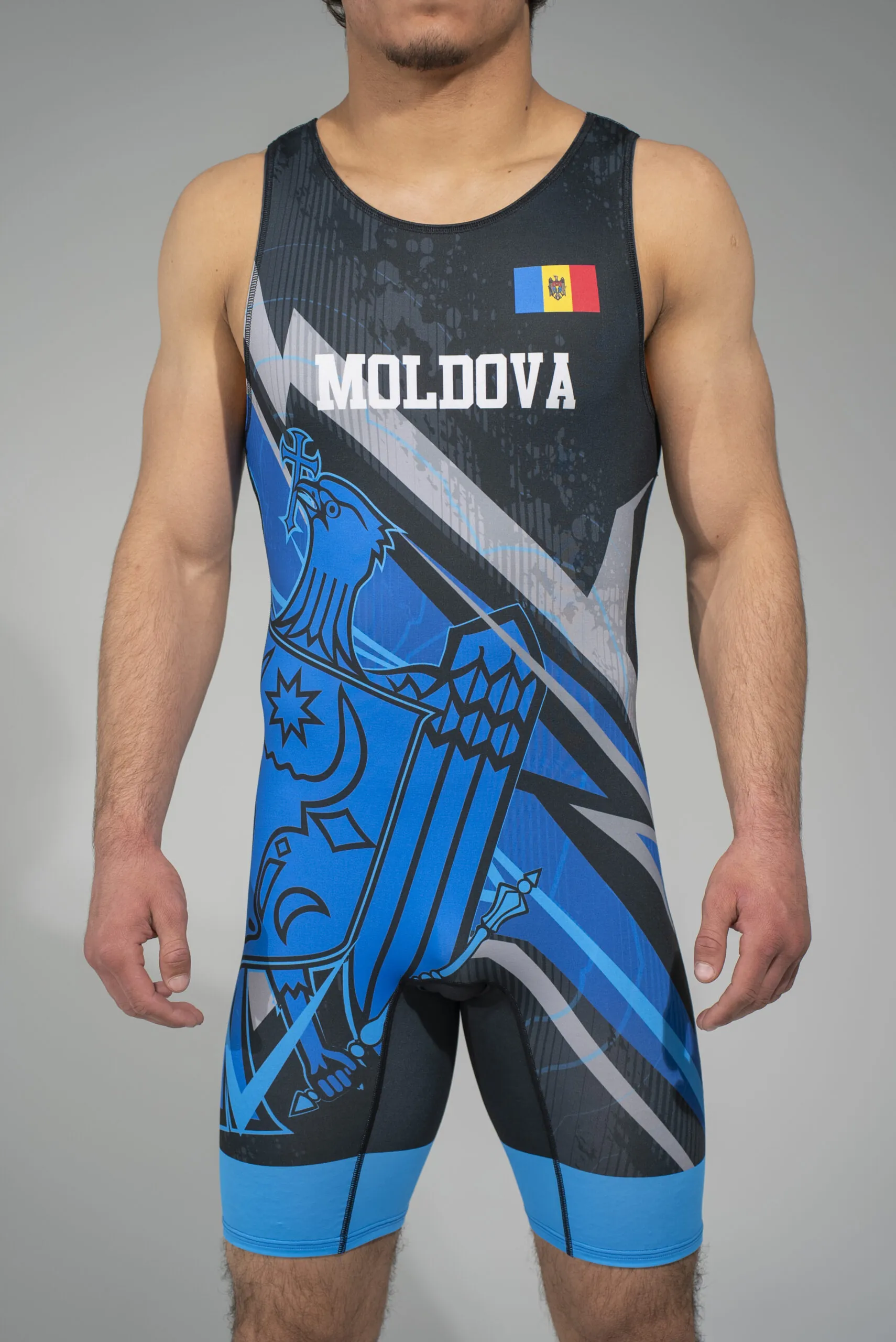 Dres-Lupte-Adulti Albastru_5