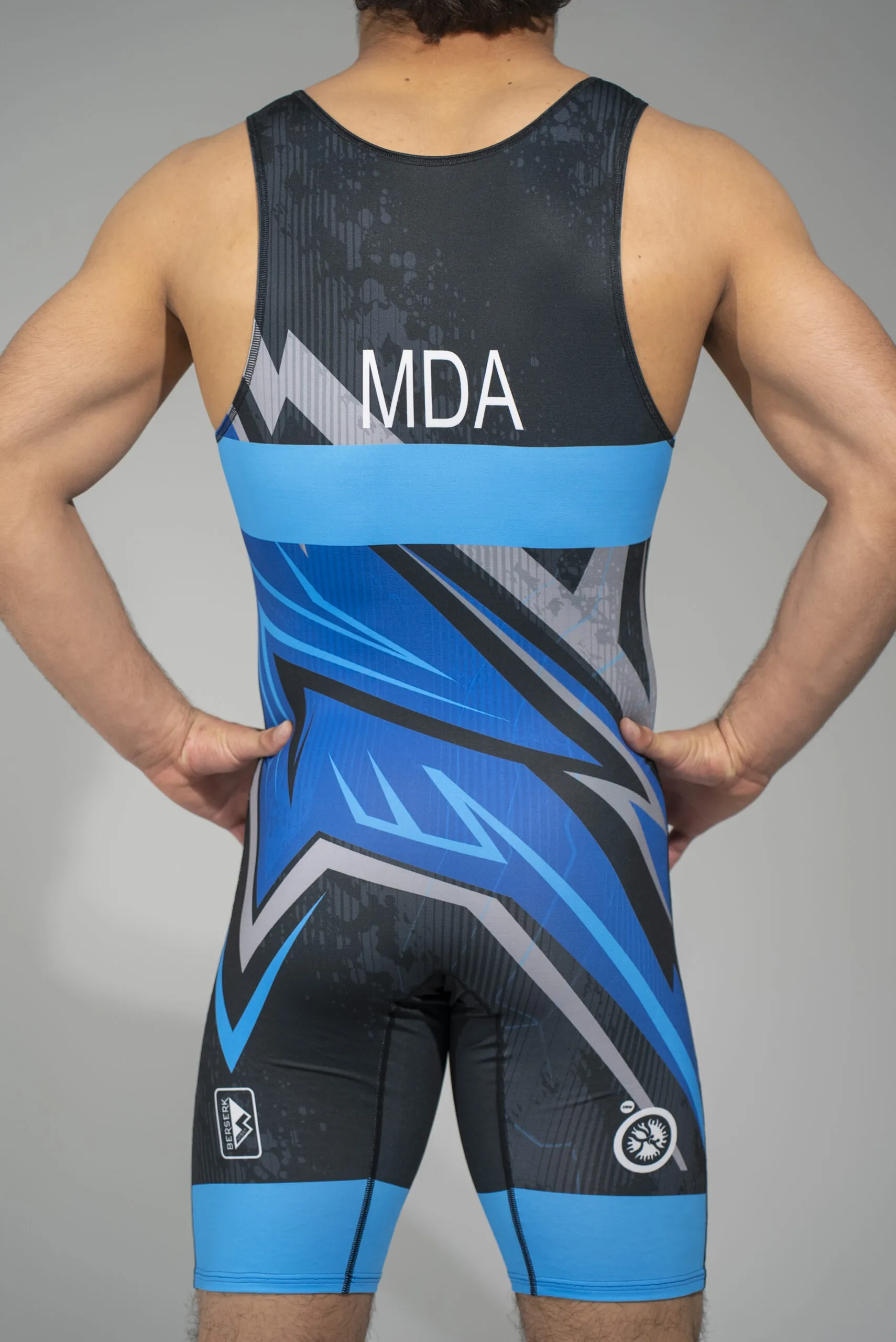 Dres-Lupte-Adulti Albastru_7