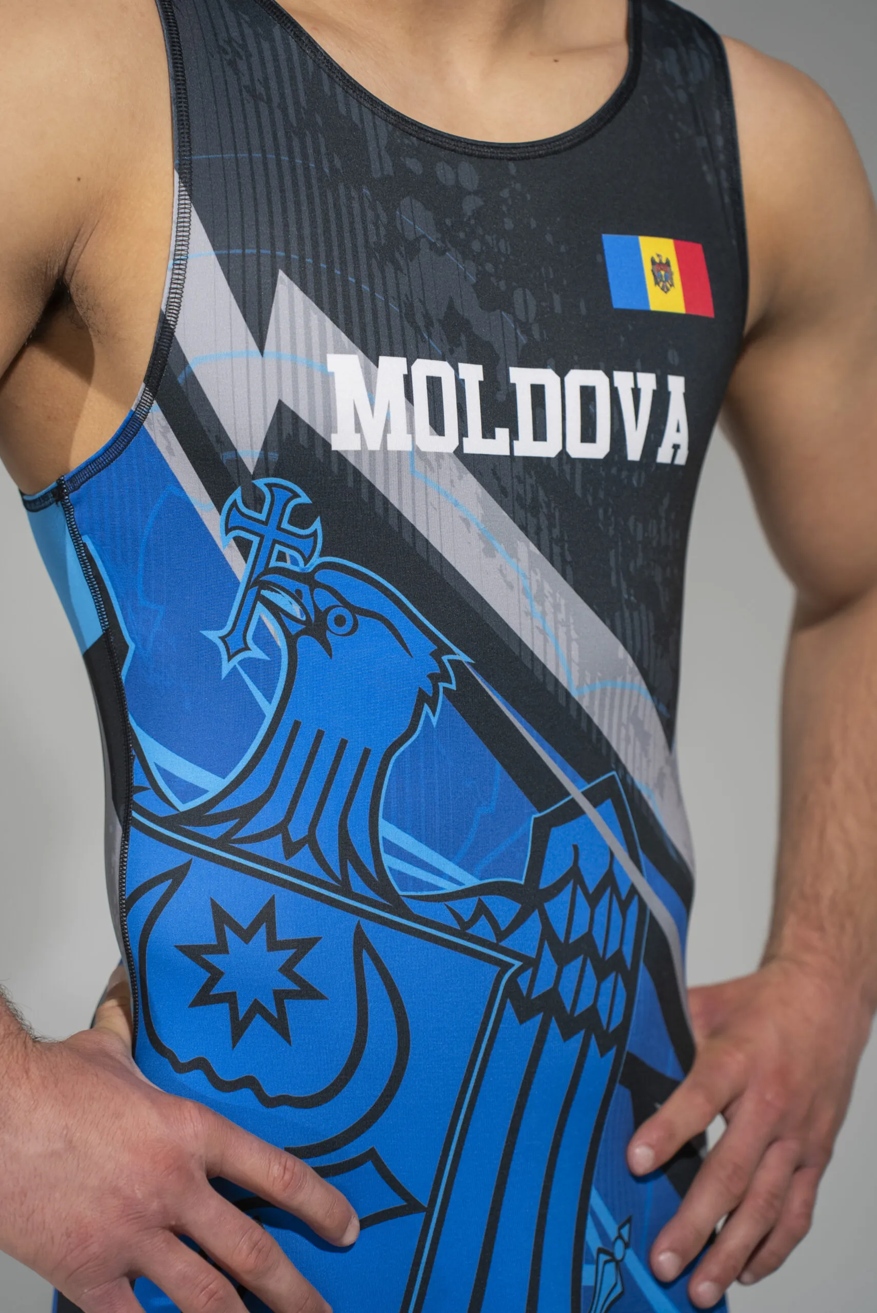 Dres-Lupte-Adulti Albastru_9