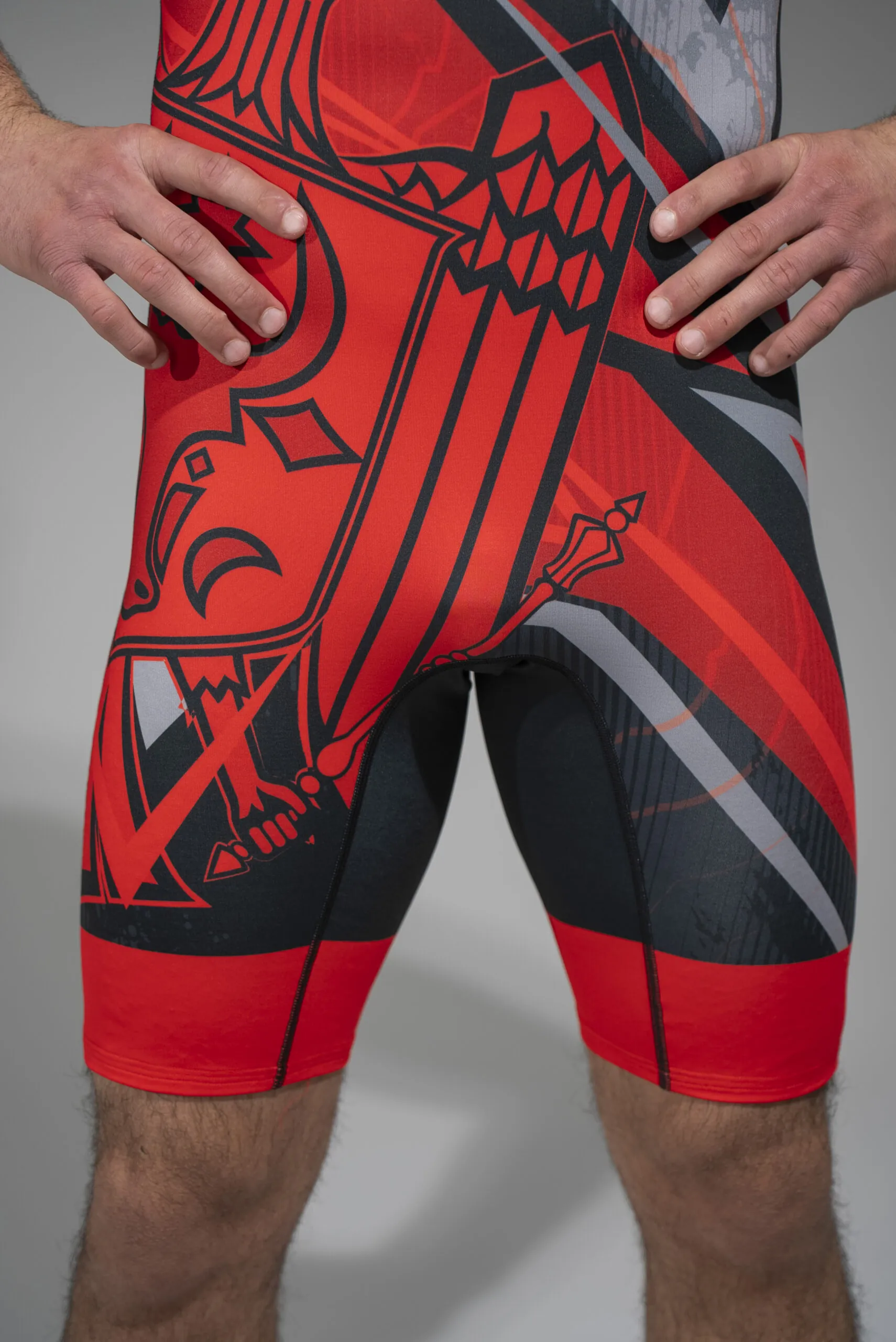 Dres-Lupte-Adulti Rosu_11