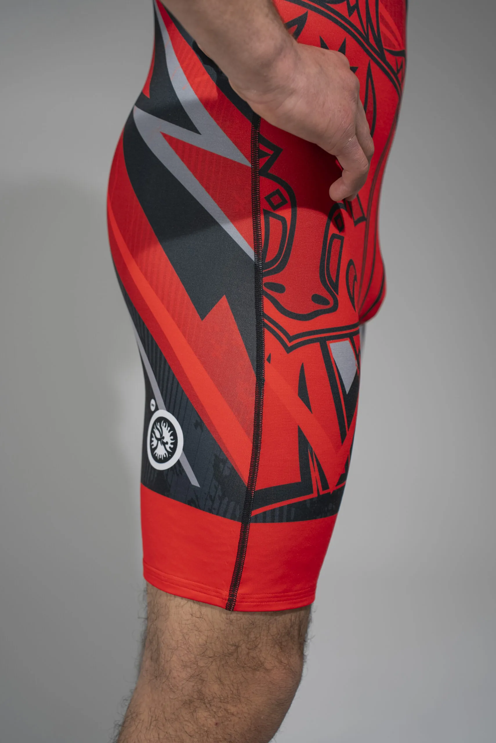 Dres-Lupte-Adulti Rosu_14