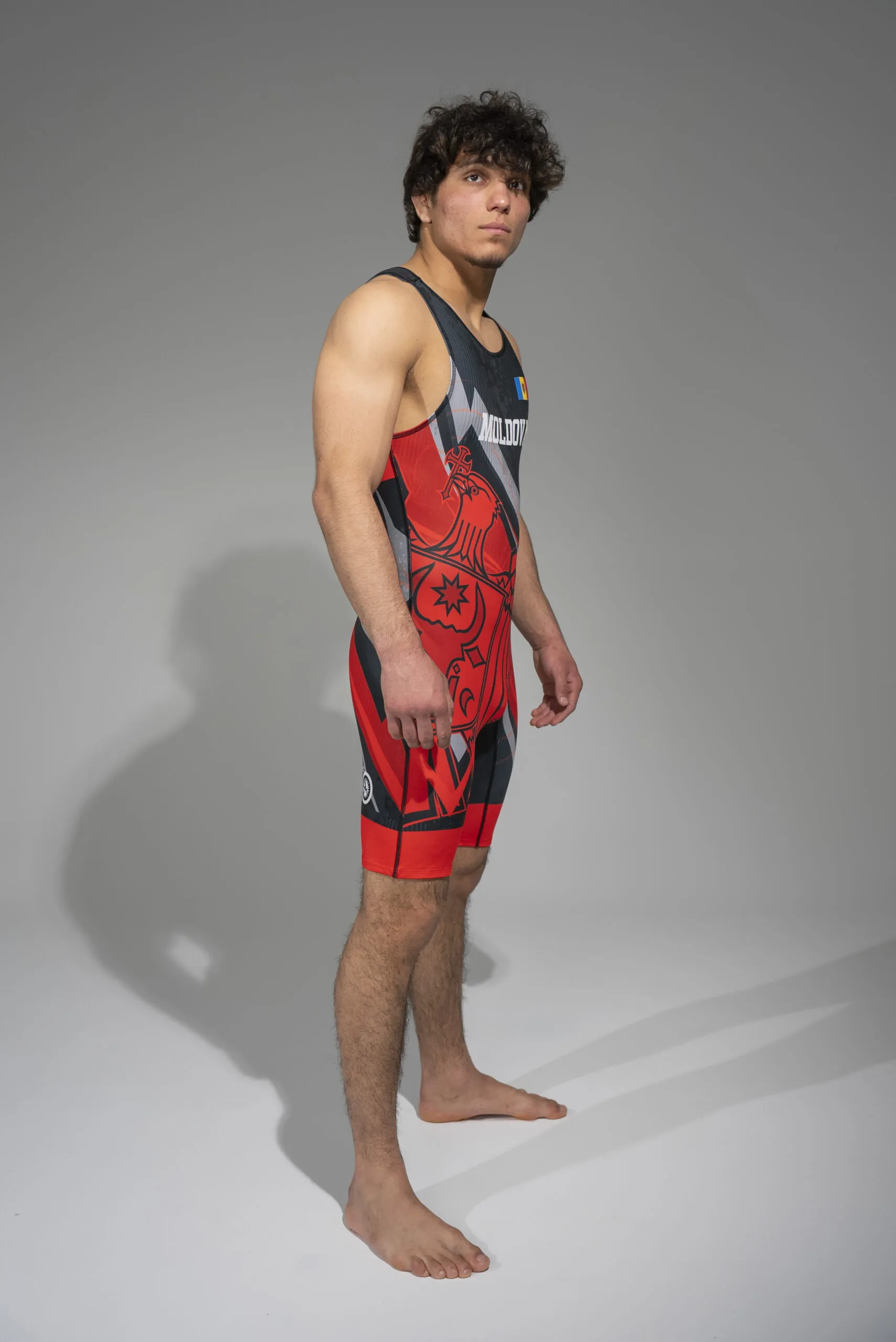 Dres-Lupte-Adulti Rosu_4