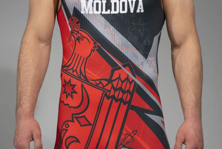 Dres Lupte Berserk Eagle Adult Rosu XS-XXL - Fightshop