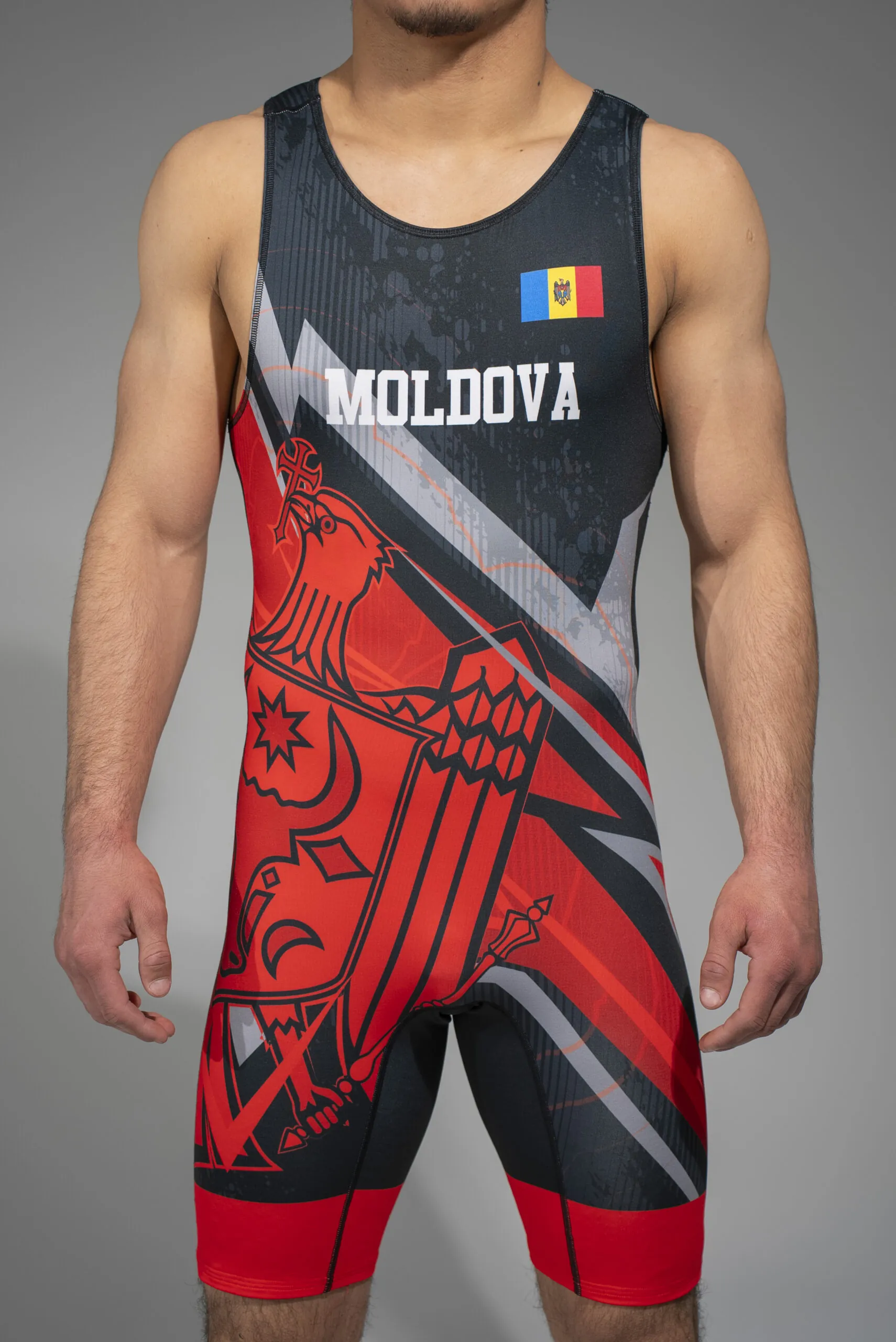 Dres-Lupte-Adulti Rosu_5