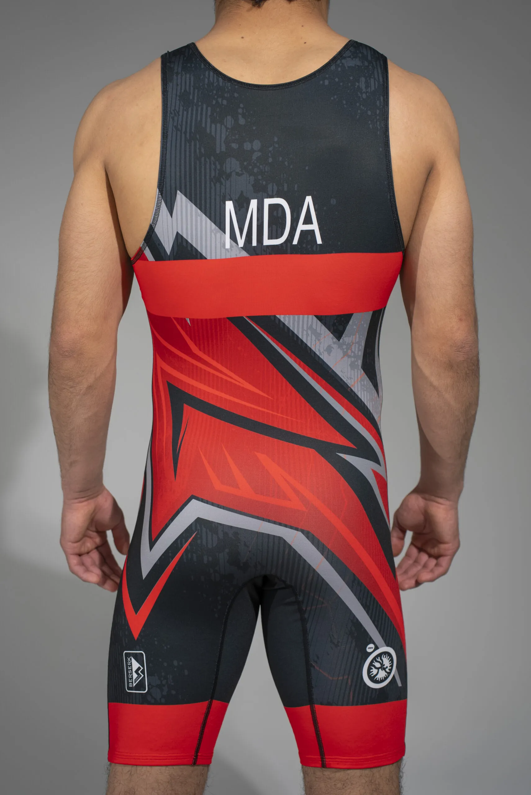 Dres-Lupte-Adulti Rosu_7