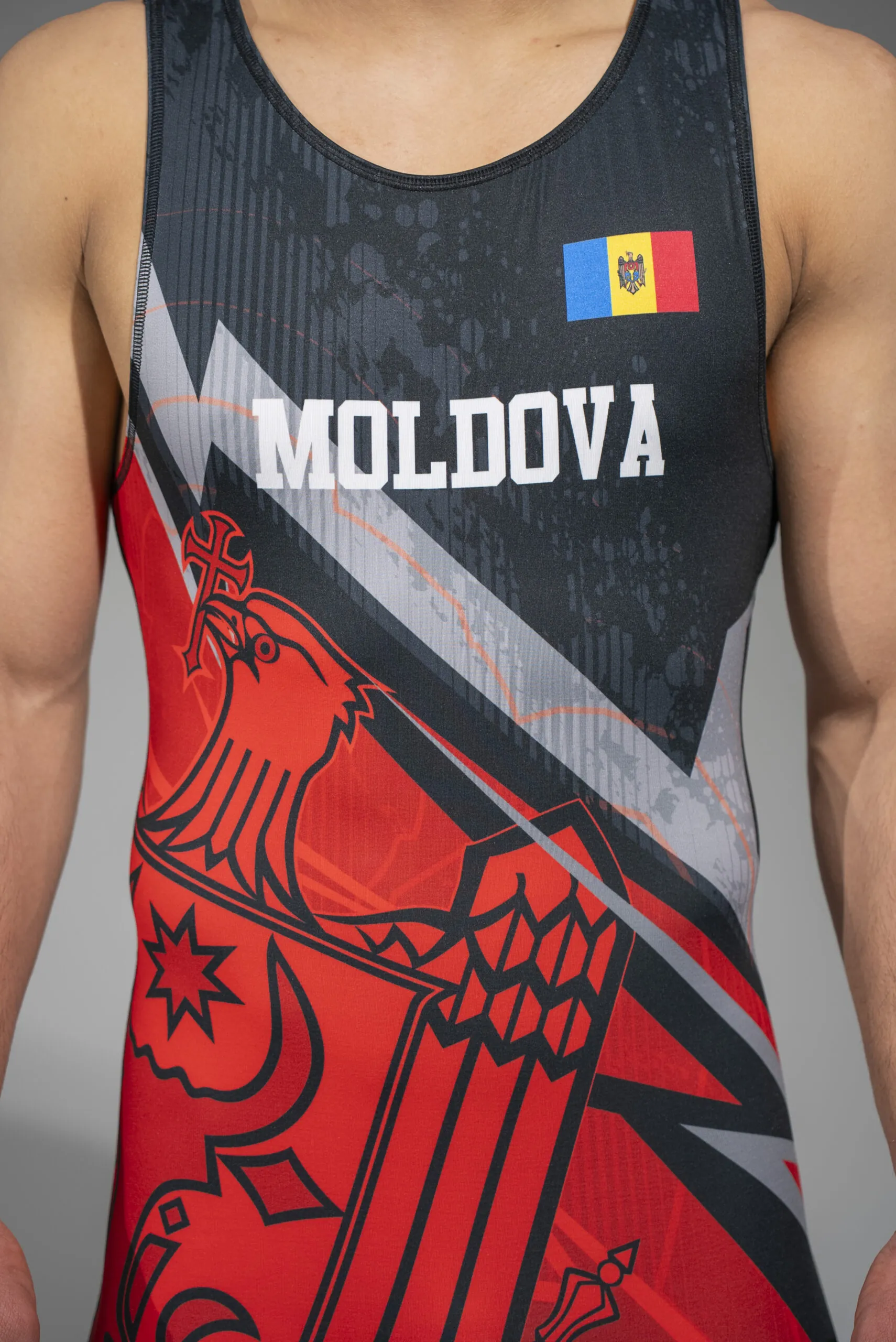 Dres-Lupte-Adulti Rosu_9