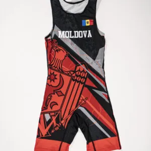 Dres Lupte Berserk Eagle Copii Rosu 3XS-XS - Fightshop