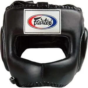 Шлем Боксерский С Бампером Fairtex HG4 Кожаный M-XL - Fightshop