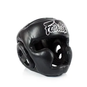 Casca Inchisa Fairtex HGK15 Piele Copii 8-12 ani - Fightshop